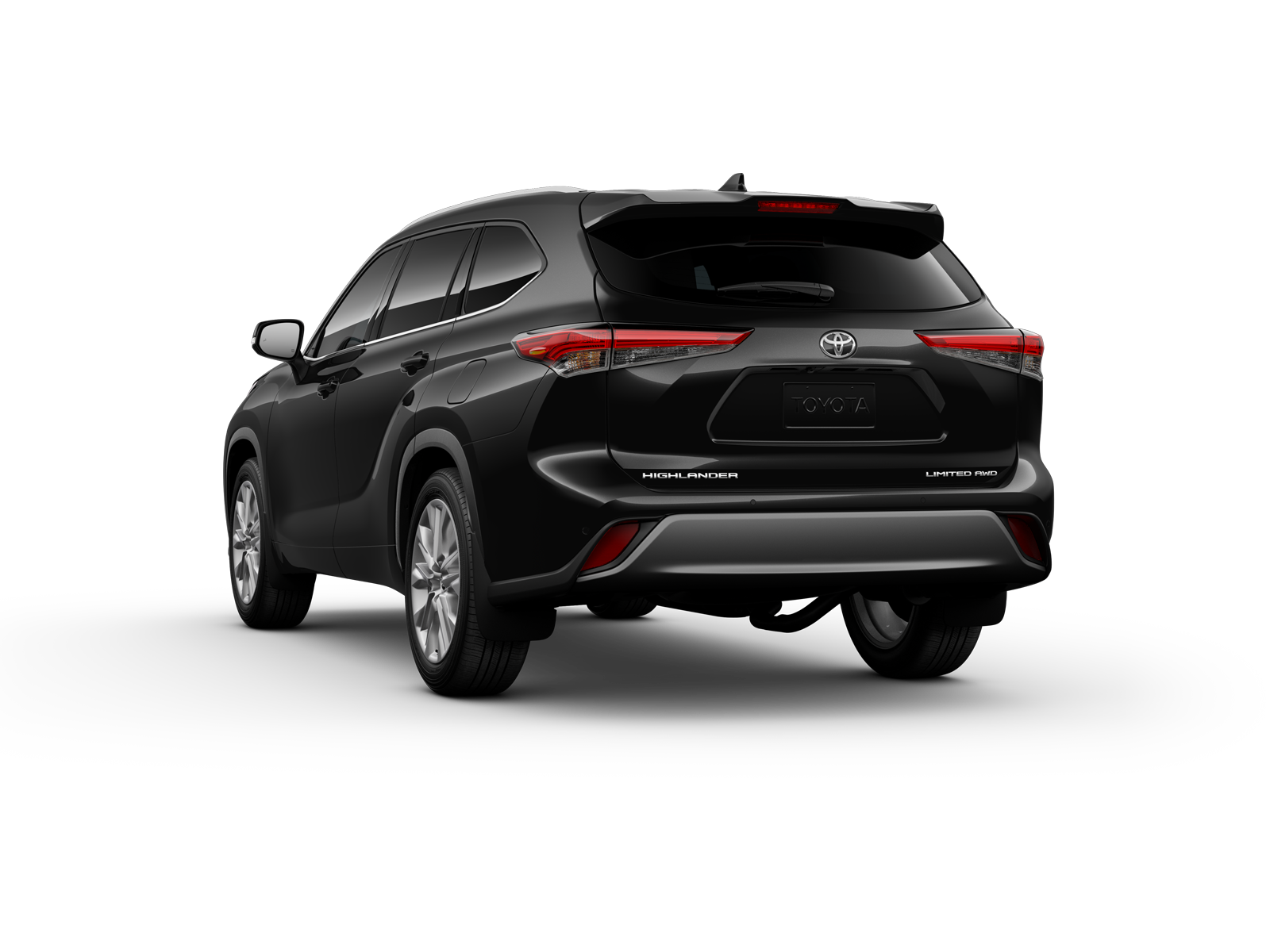 Three-sixty image of 2026 Highlander in Midnight Black Metallic