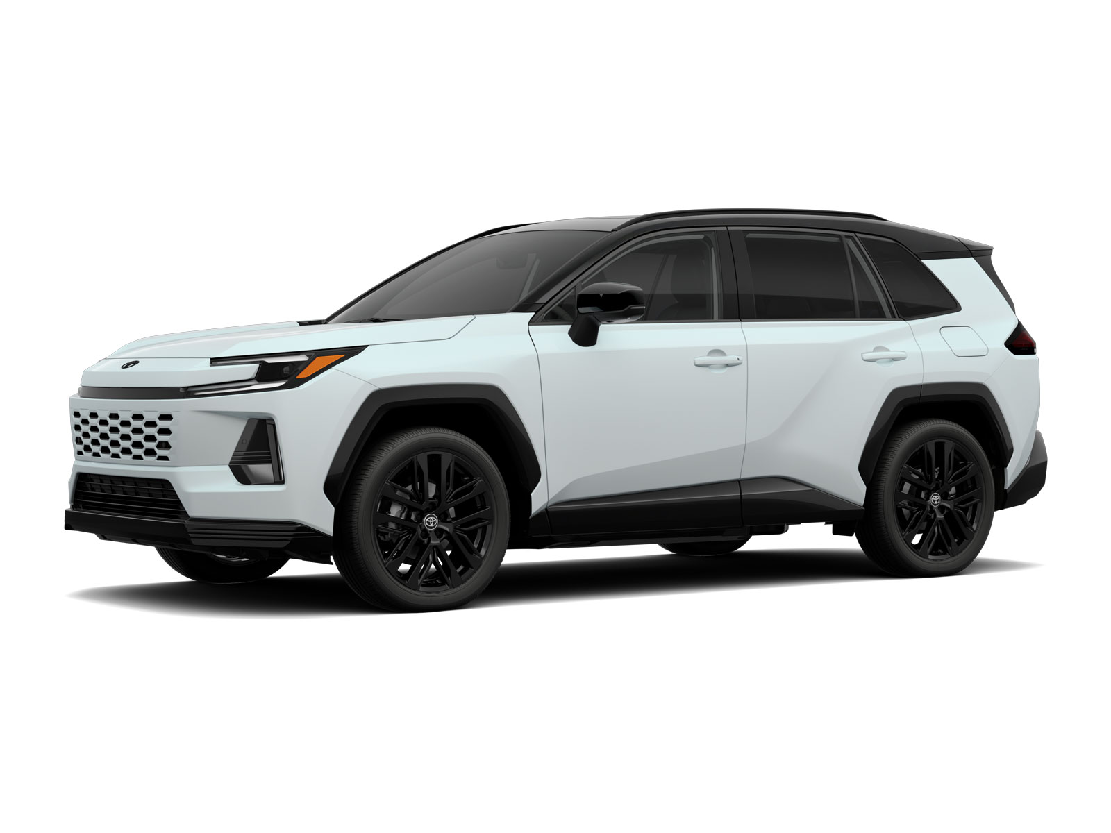 Three-sixty image of 2026 RAV4 in Windchill Pearl/Midnight Black Metallic Roof