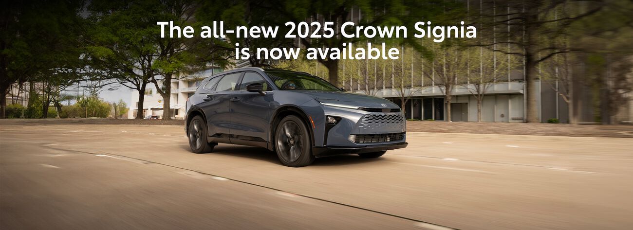 The all-new Crown Signia is now available