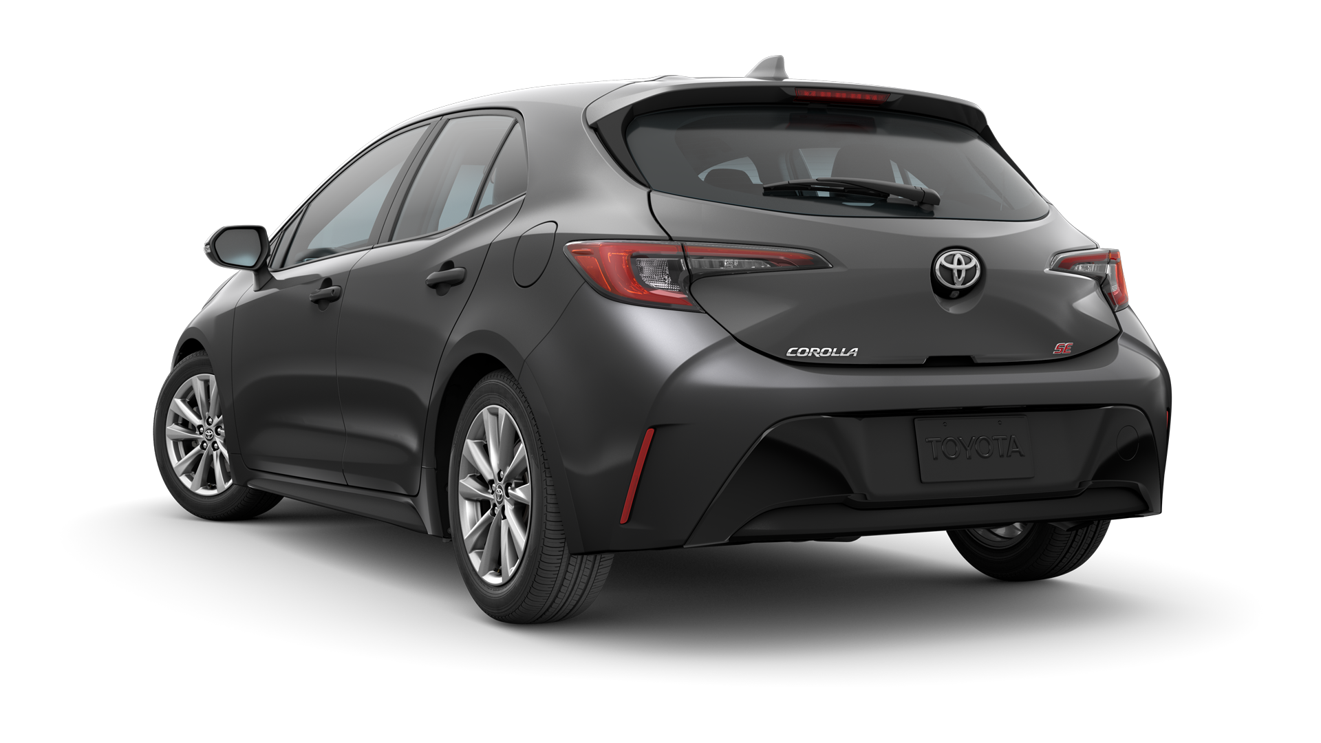2025 Toyota Hatchback in Magnetic Gray Metallic.