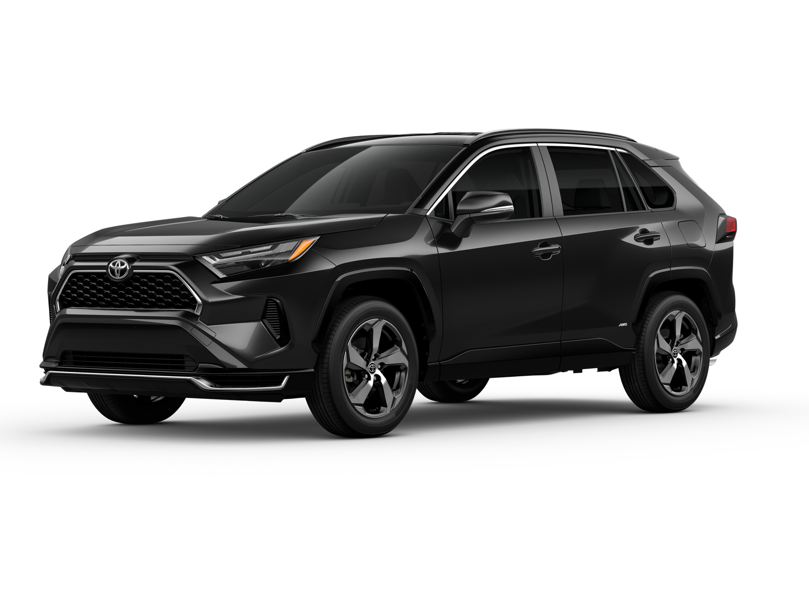 Three-sixty image of 2025 RAV4 Plug-In Hybrid in Midnight Black Metallic