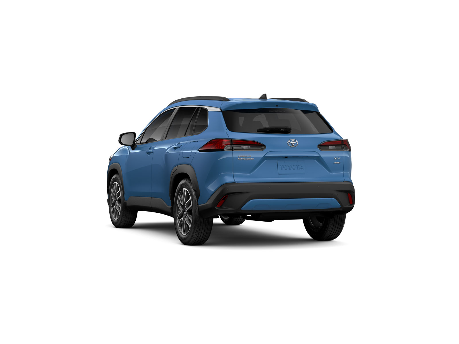 Three-sixty image of 2026 Corolla Cross in Calvary Blue