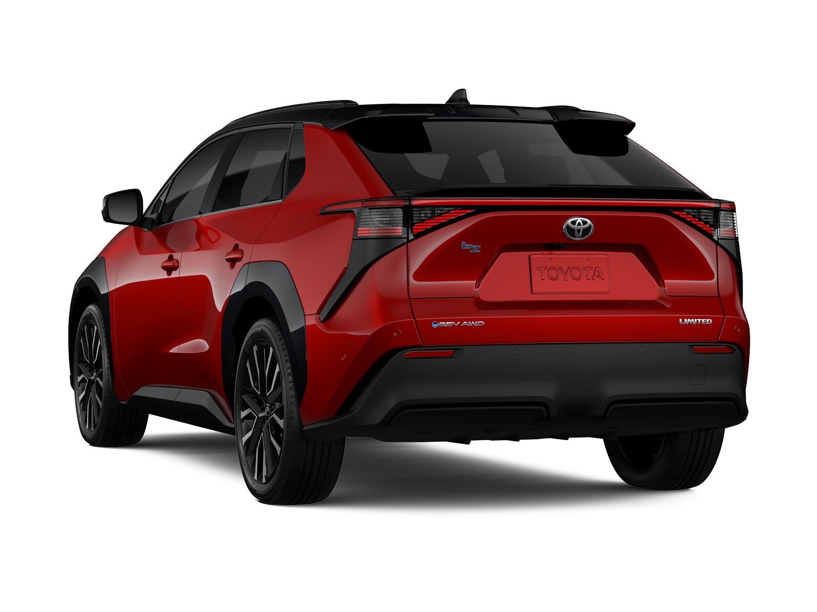 Three-sixty image of 2026 bZ in Supersonic Red with Black Roof*