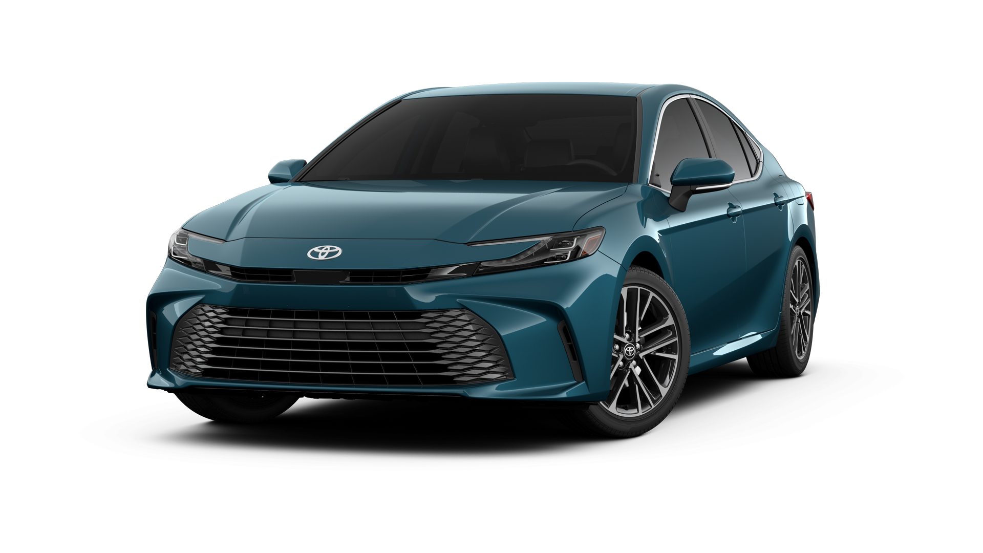 2025 Toyota Camry in Ocean Gem.