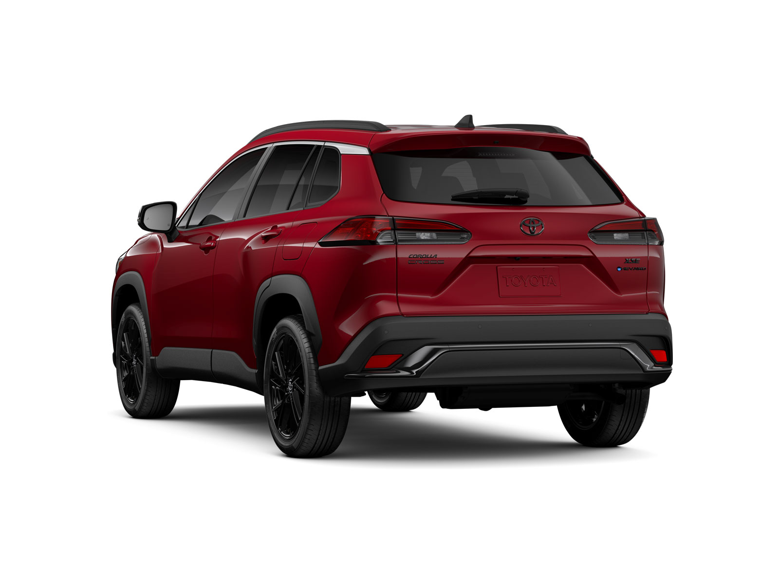 Three-sixty image of 2026 Corolla Cross Hybrid in Soul Red Crystal*