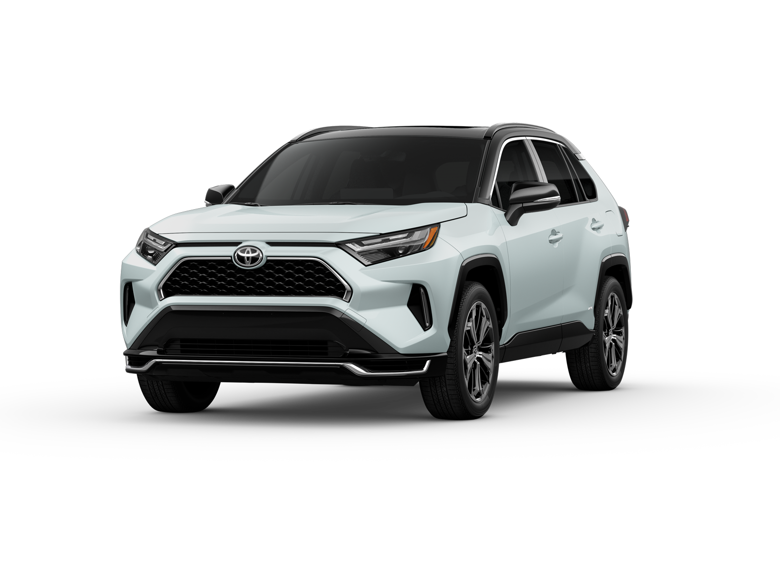 Three-sixty image of 2025 RAV4 Plug-In Hybrid in Wind Chill Pearl/Midnight Black Metallic Roof*