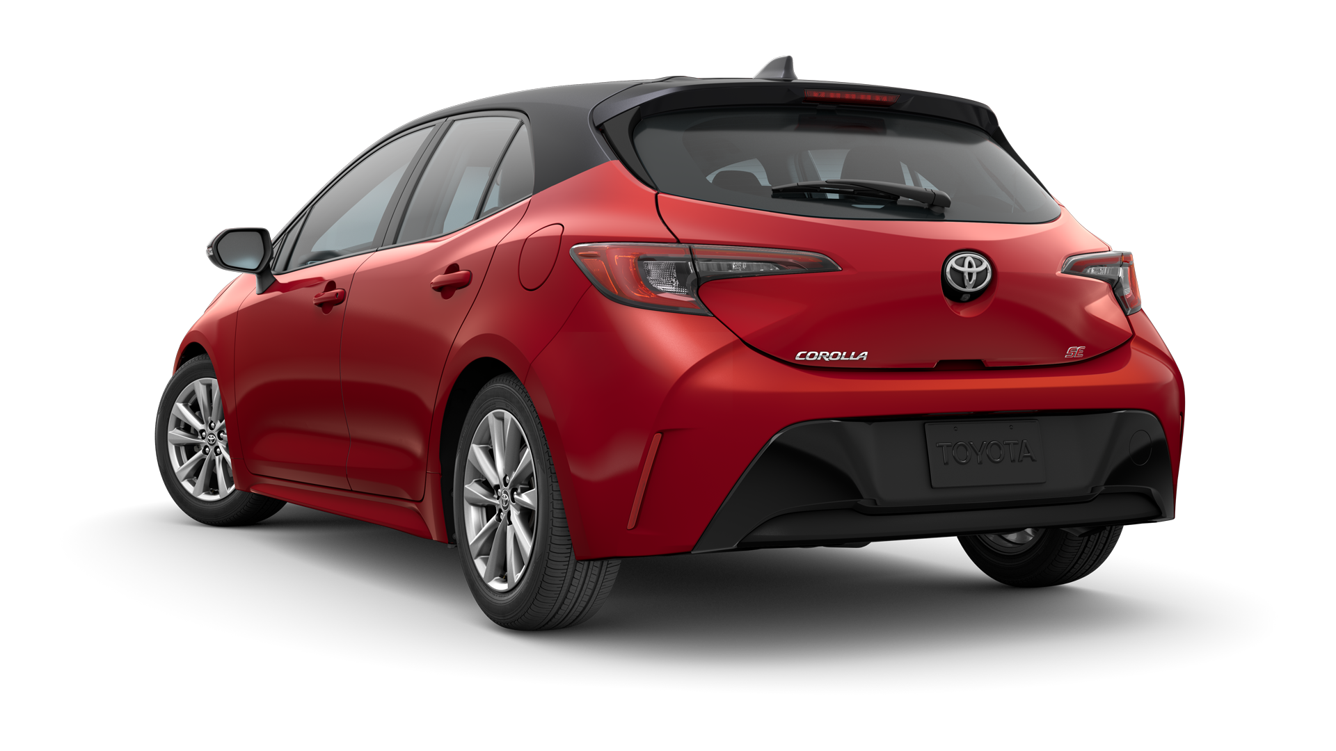 2025 Toyota Hatchback in Finish Line Red*.
