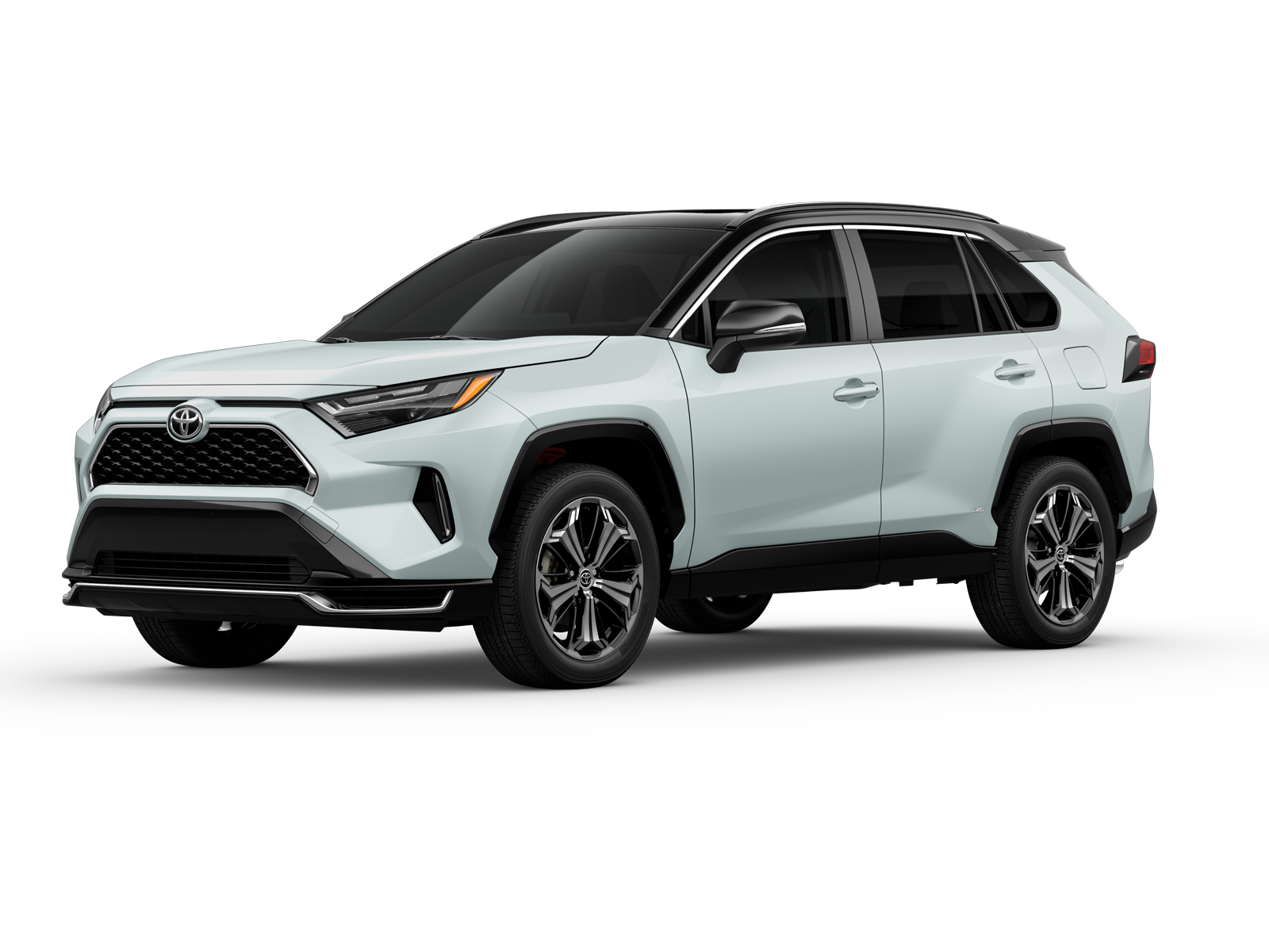 Three-sixty image of 2025 RAV4 Plug-In Hybrid in Wind Chill Pearl/Midnight Black Metallic Roof*